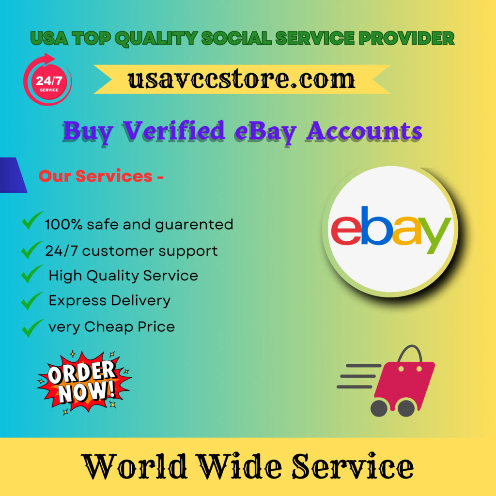 Buy Verified eBay Accounts - USA VCC Store