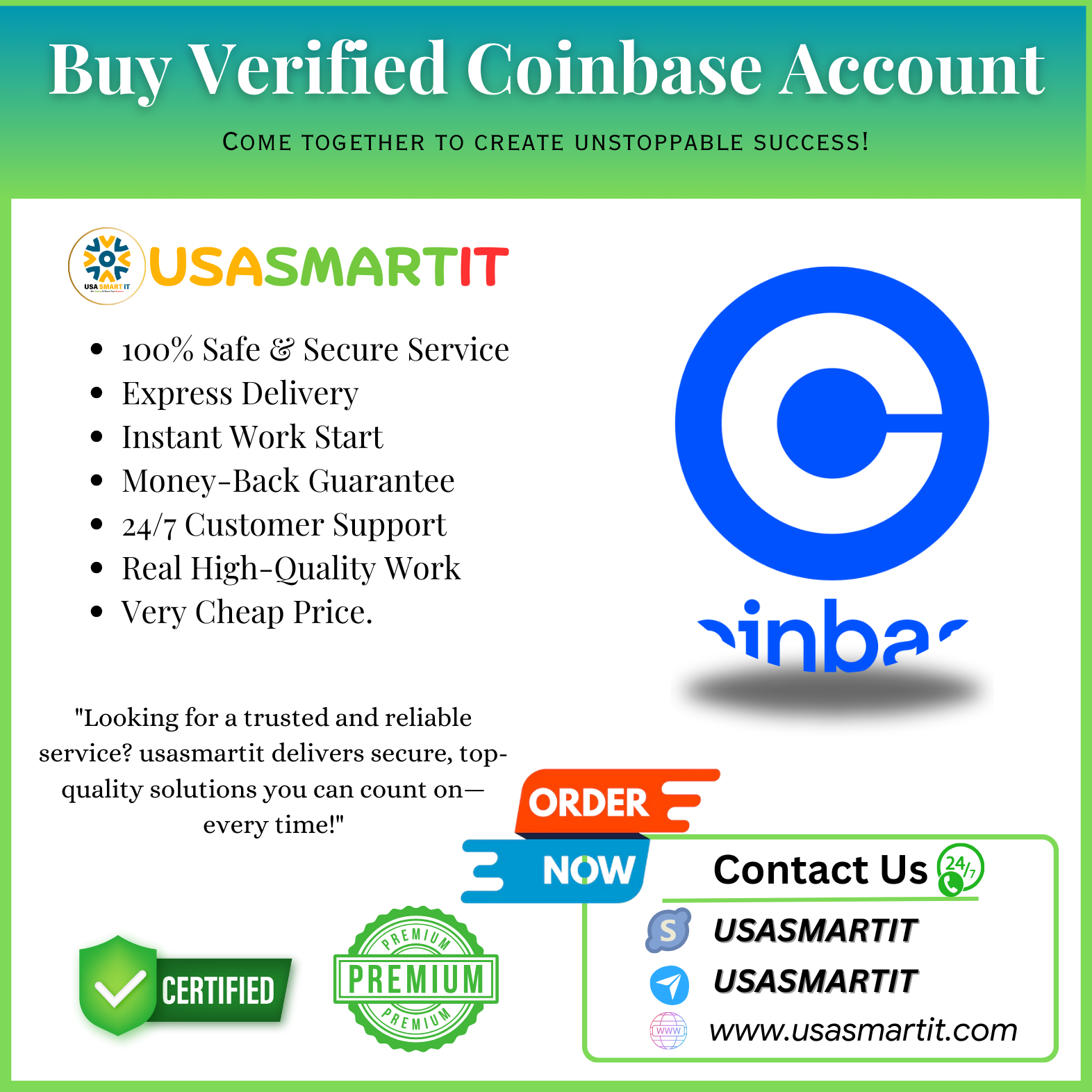 Buy Verified Coinbase Account with Affordable Price