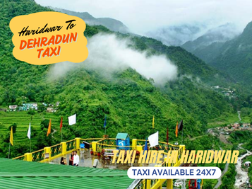 Haridwar To Dehradun Taxi Starting Fare @ 9/KM