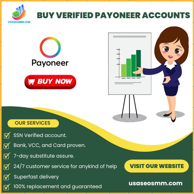 Buy Verified Payoneer Accounts-Safe 100%, Have Transactions