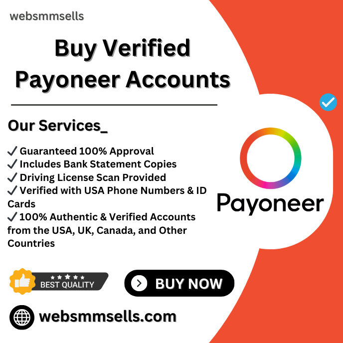 Buy Verified Payoneer Accounts - 100% Safe,secure & Verified