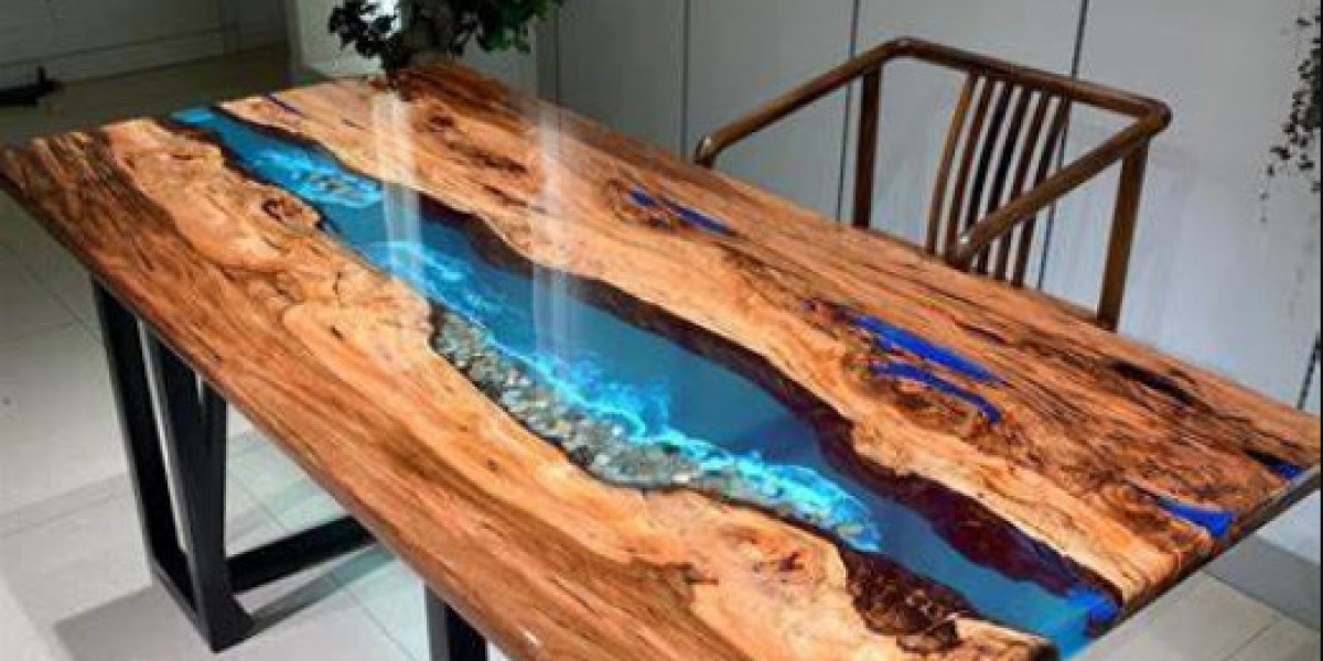 Resin Tables & Epoxy Furniture: The Art of Wood and Resin Designs