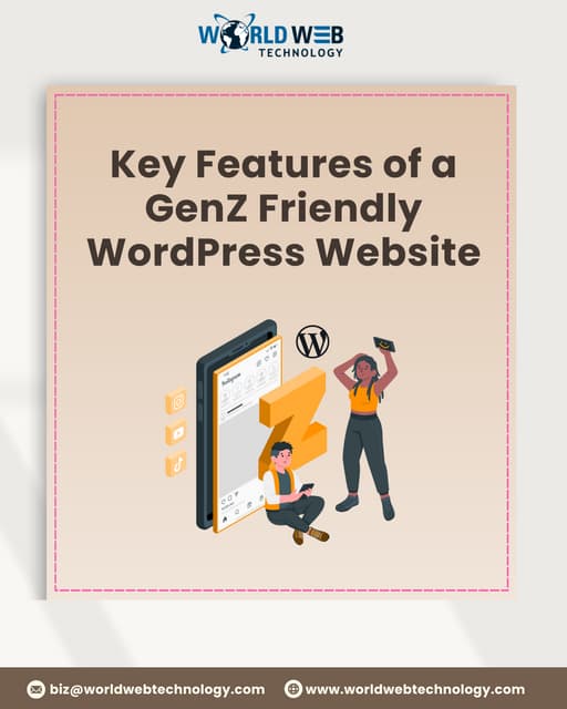 Key Features of a Gen-Z-Friendly WordPress Website | PDF