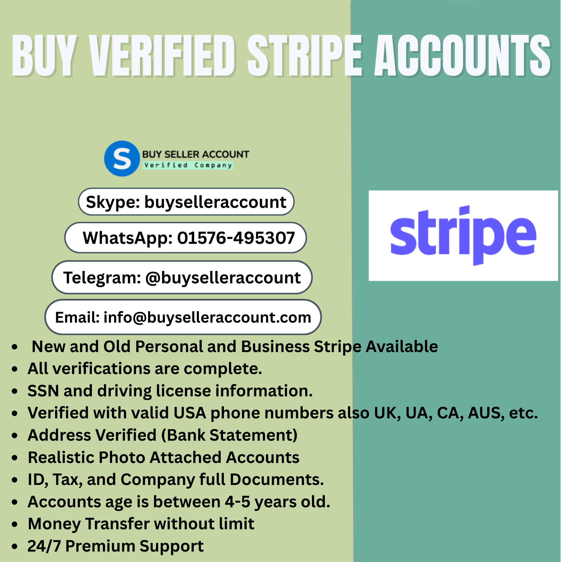 Buy Verified Stripe Account | 100% Verified & Secure Setup