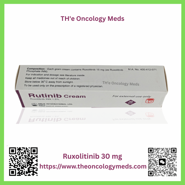 Rutinib cream 30 mg (Ruxolitinib) | Order Now
