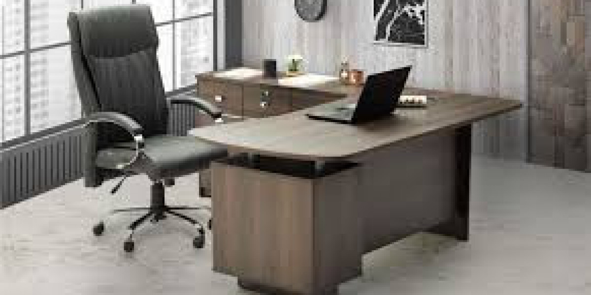 What are the durable materials for an office executive table?