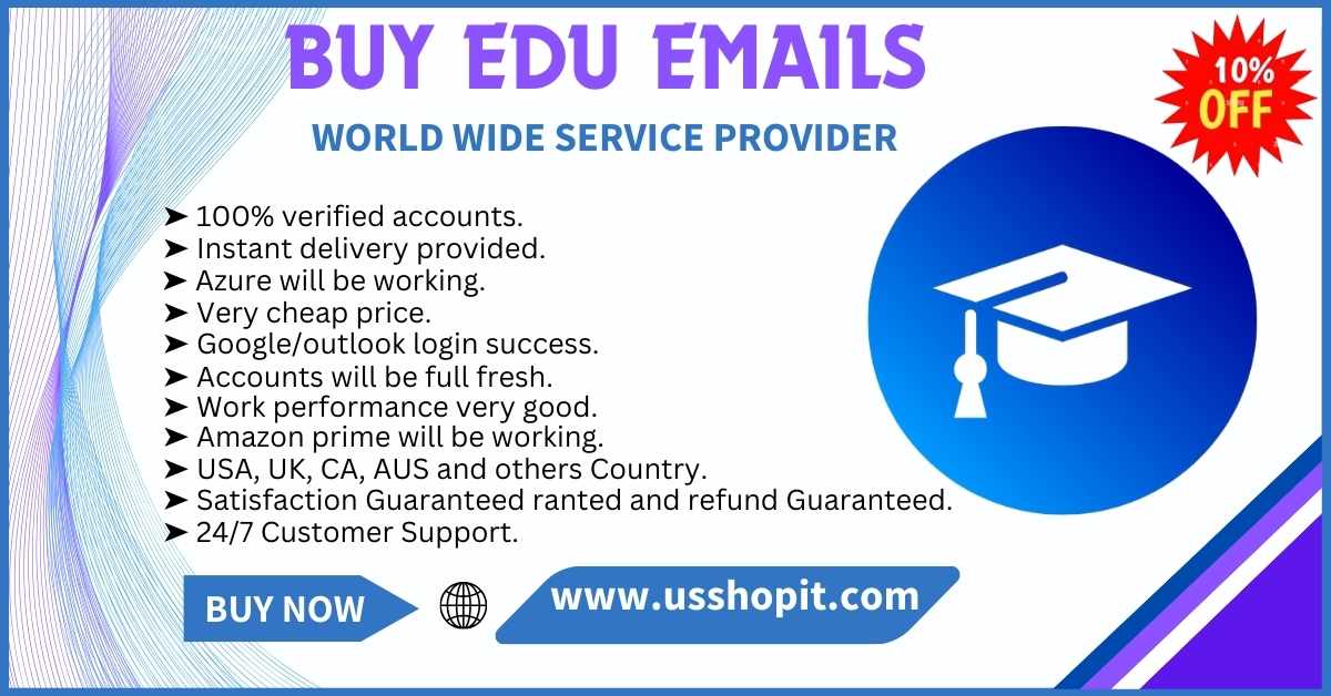 Buy Edu Emails for Sell and Instant Delivery – Strong .EDU Domains Available- stck