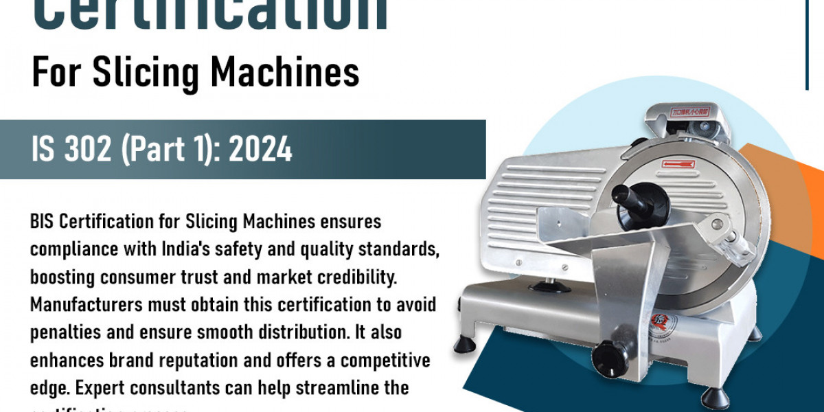 BIS Certification for Slicing Machines for Exporters with EVTL India