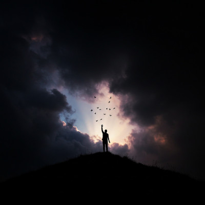 Where the earth meets the sky, and the soul takes ..