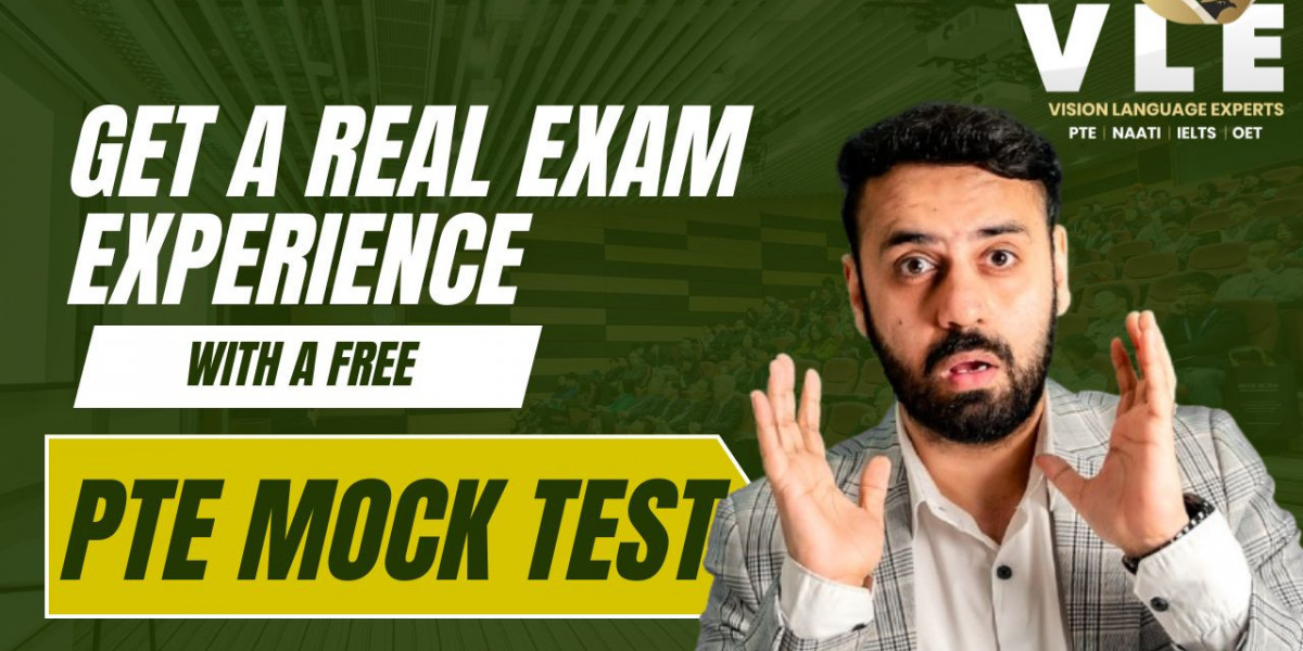 Get a Real Exam Experience with a Free PTE Mock Test