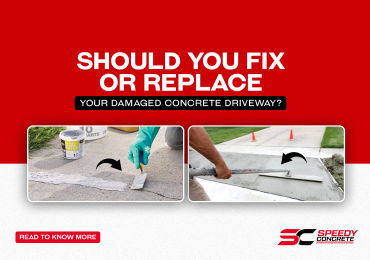Should You Fix or Replace Your Damaged Concrete Driveway?