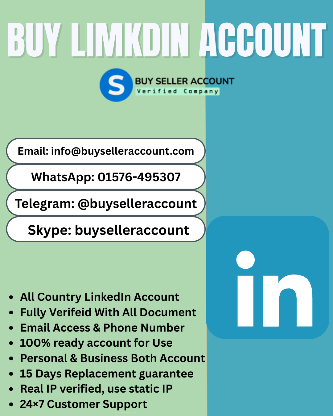 Buy Verified LinkedIn Accounts | 100% Safely and Effectively