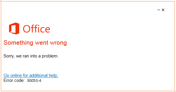 Fix Error Code 30053-4 When Installing Microsoft 365/2021/2019