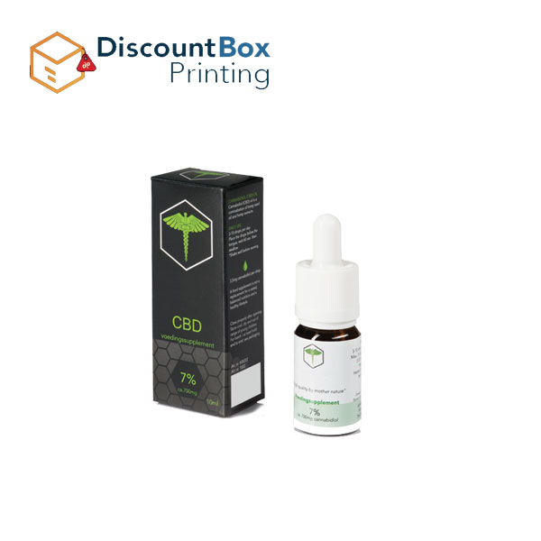 CBD Tincture Boxes - Secure Health Packaging Solution